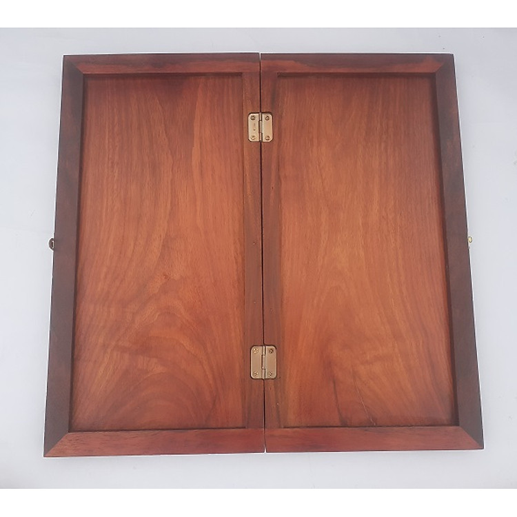 Cờ tướng gỗ gõ cao cấp 50x52cm Chính hãng Ưu đãi - Hình ảnh 2