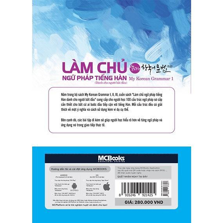 Làm Chủ Ngữ Pháp Tiếng Hàn Dành Cho Người Bắt Đầu - My Korean Grammar I - Ảnh 2