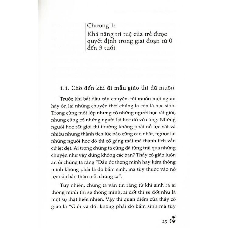 Chờ Đến Mẫu Giáo Thì Đã Muộn - Ảnh 5