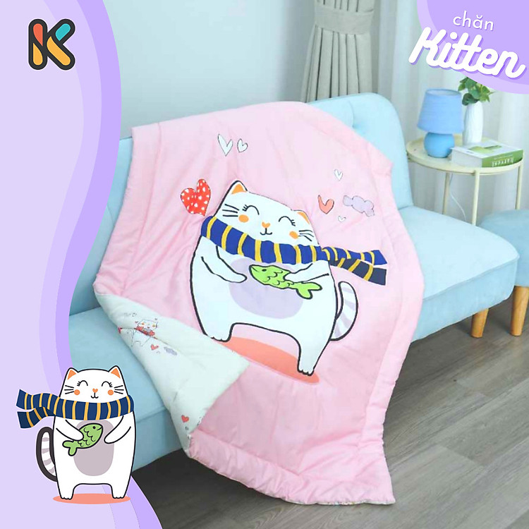 Tham Khảo tại ConCung: Chăn Em Bé Kitten K-Bedding Everon , nhận ngay nhiều Ưu đãi