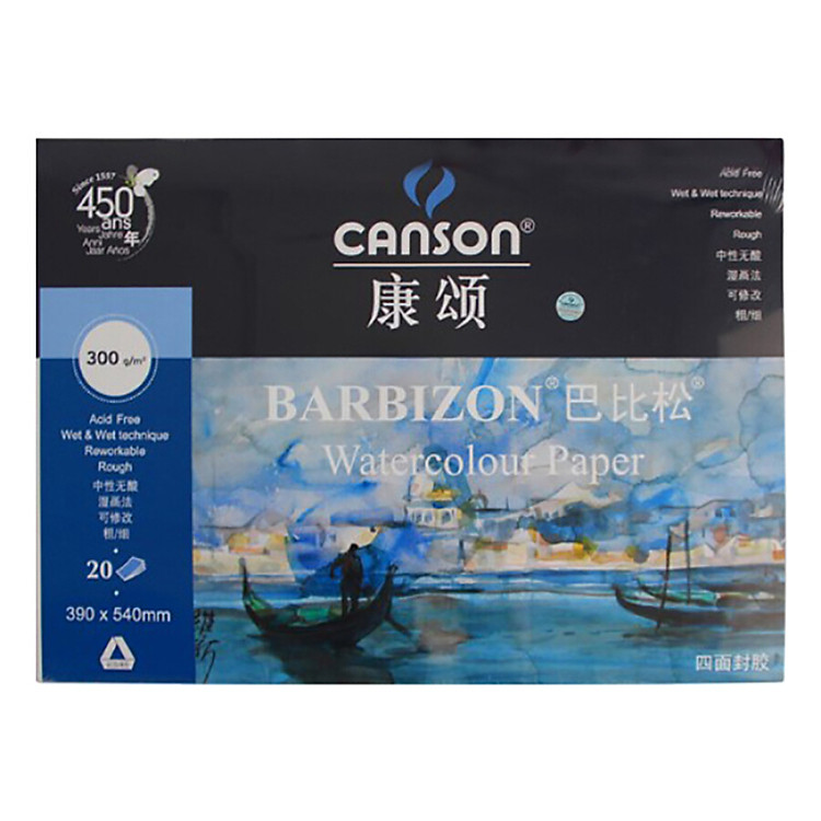 Giấy Vẽ Màu Nước Canson