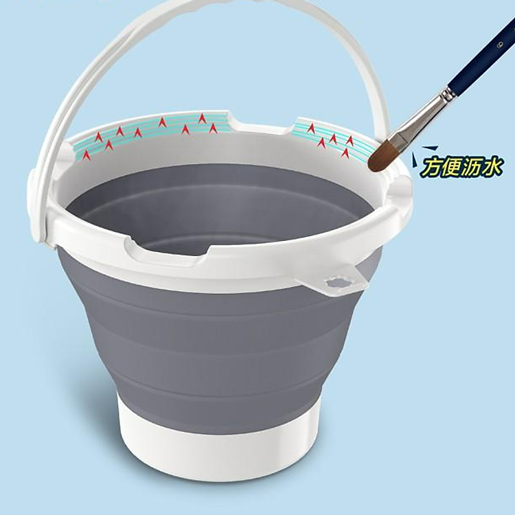 Cốc Rửa Cọ Deli 73901 - Pha Màu Đa Năng - Ảnh 3