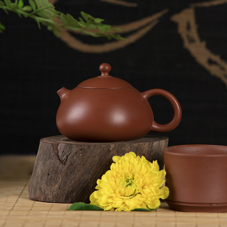 Ấm Trà Đài Loan Nâu-03