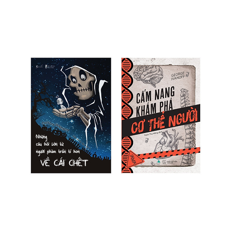 Combo Những Câu Hỏi Lớn Từ Người Phàm Trần Tí Hon Về Cái Chết + Cẩm Nang Khám Phá Cơ Thể Người (Bộ 2 Cuốn)_AZ