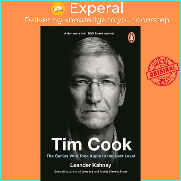 Sách - Tim Cook : The Genius Who Took Apple to the Next Level by Leander Kahney (UK edition, paperback)