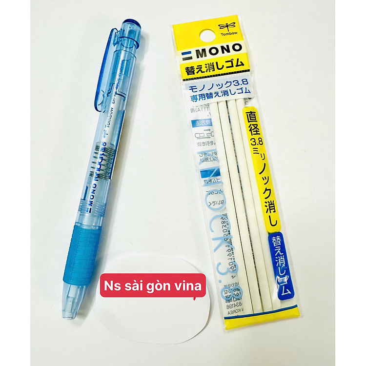 Gôm Bút Dạng Bấm Mono EH-KE 40 (4 cây) - Ảnh 4