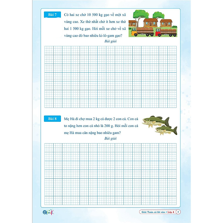 Giải Toán Có Lời Văn Lớp 4 - Chương Trình Mới - Ảnh 7