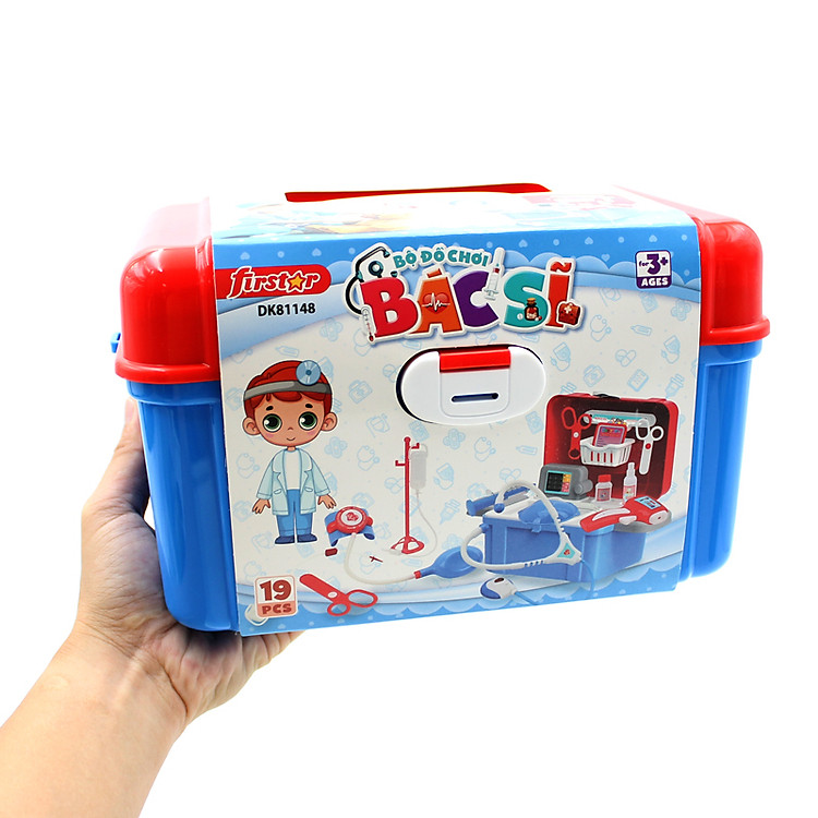 Bộ Đồ Chơi Bác Sĩ Xanh DK81148 Chính hãng Tiết kiệm - Hình ảnh 4