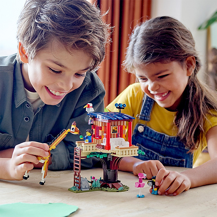 Mua LEGO CREATOR Nhà Cây Safari 31116 Chính hãng Giá tốt - Hình ảnh 4