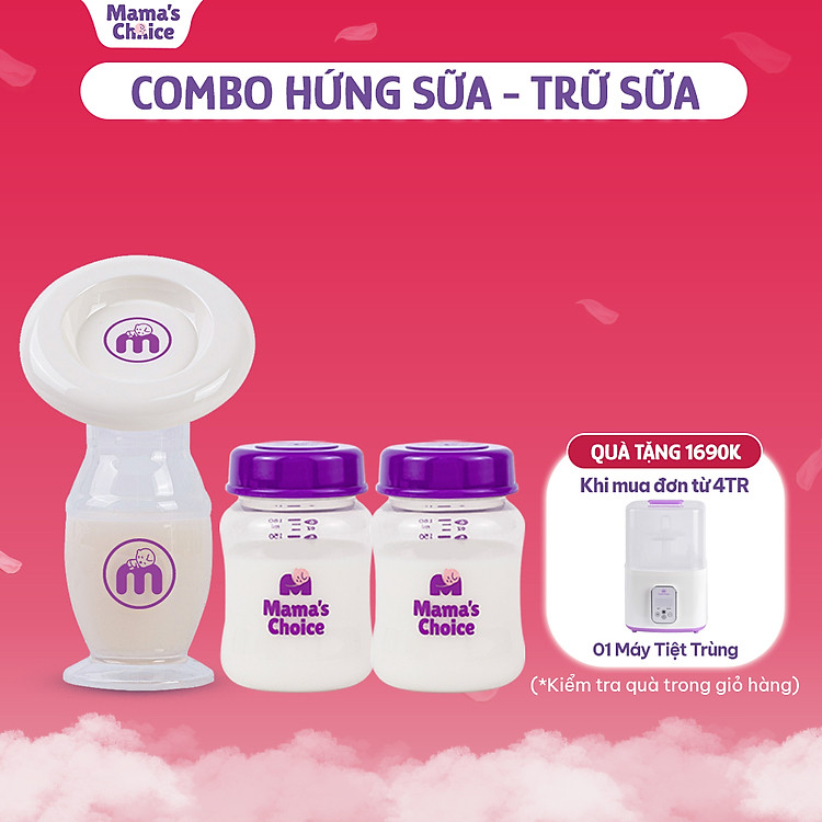 Tìm mua tại Avakids:Cốc Hứng Sữa Mama's Choice 150ml, tràn ngập Khuyến mãi, Ưu đãi