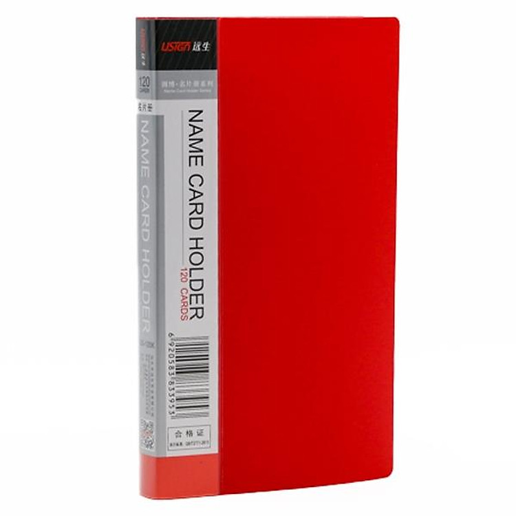 Sổ Đựng Name Card Usign US-120K – Đỏ