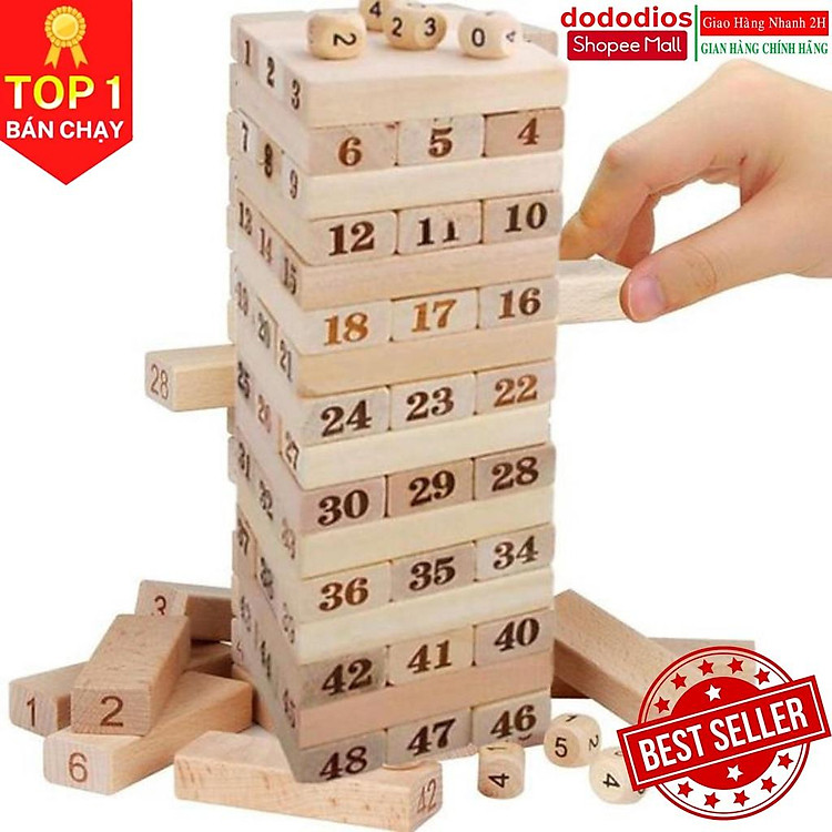 Bộ đồ chơi rút gỗ cỡ lớn cho bé Chính hãng Giá rẻ - Hình ảnh 4