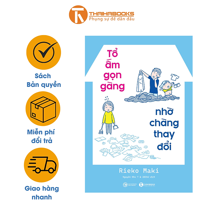 Tổ ấm gọn gàng, nhờ chàng thay đổi