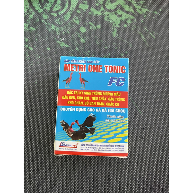 Bộ Đôi METRI ONE TONIC Cho Gà Đá