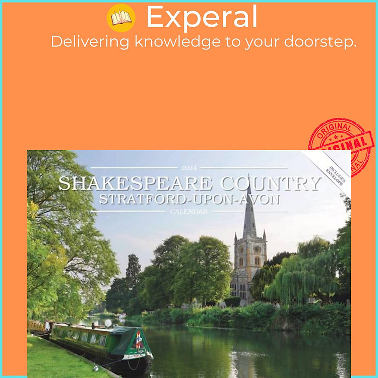 Sách - Shakespeare Country, Stratford-upon-avon A5 Calendar 2024 by (UK edition, paperback)