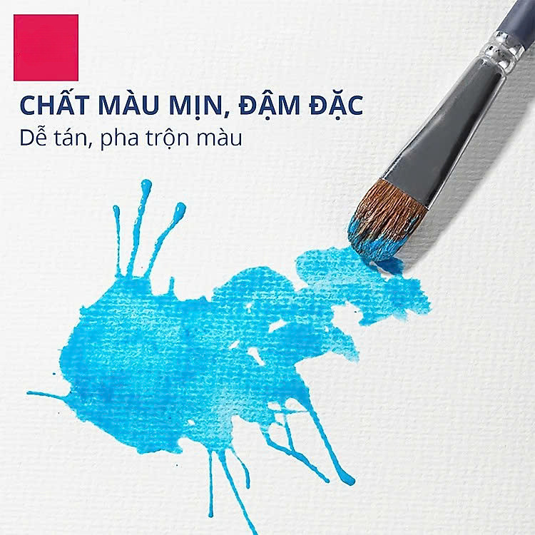 Màu Acrylic tuýp mini 5ml (12 màu) - Ảnh 3