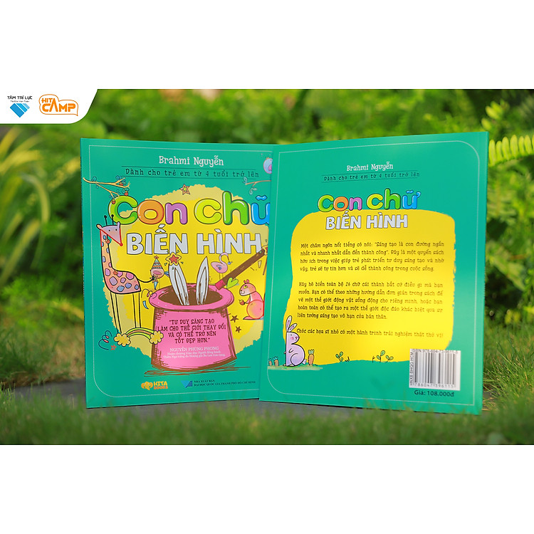 Con Chữ Biến Hình - Sách Dạy Vẽ Cho Bé Từ 4 Tuổi Trở Lên - Ảnh 2
