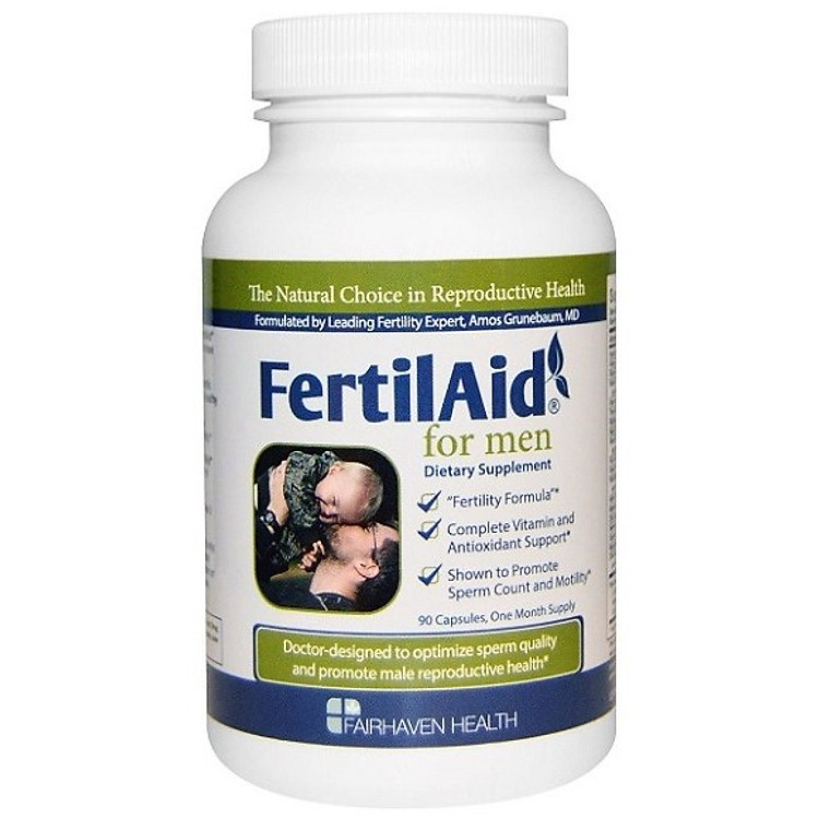 Fertilaid for men - Sản phẩm cải thiện chất lượng tinh trùng, tăng khả năng làm cha
