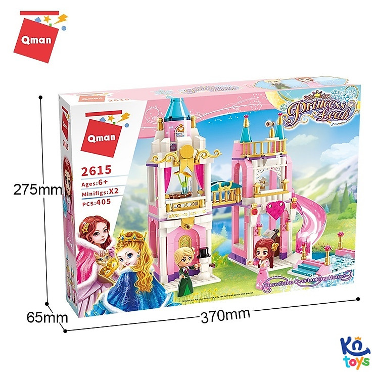 Đồ chơi lắp ráp Qman 2615 - Ngôi nhà Chính hãng Ưu đãi - Hình ảnh 5