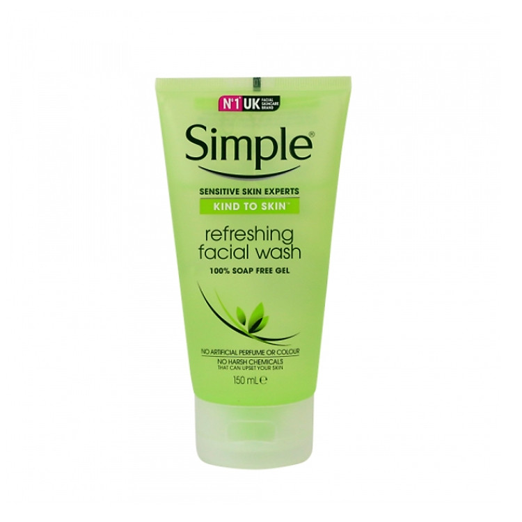 Sữa Rửa Mặt Dạng Gel Simple Refreshing (150ml) - 5011451103863