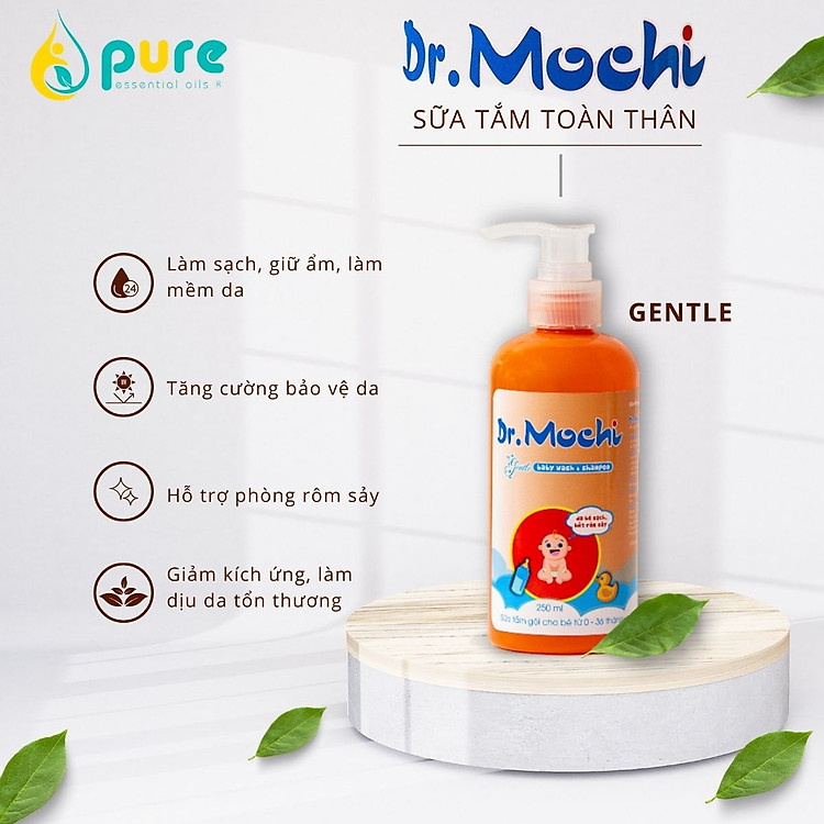 Mua Sữa tắm gội thảo dược Dr.Mochi Chính hãng Ưu đãi