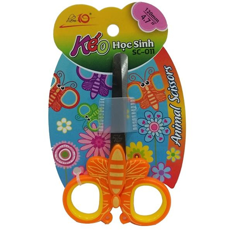 Kéo Học Sinh SC-011 (Màu Cam)