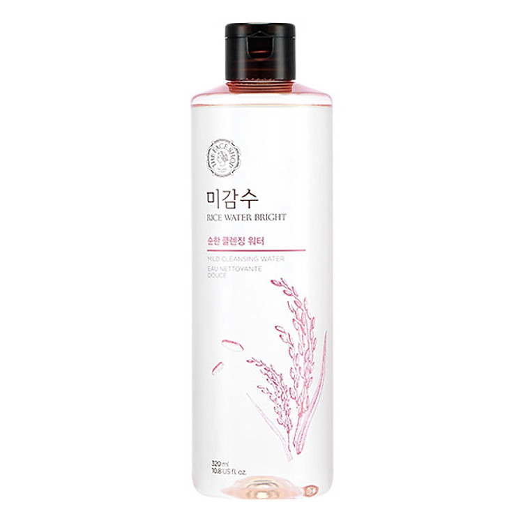 Nước Tẩy Trang THEFACESHOP Rice Water Bright Mild Cleansing Water (320ml)