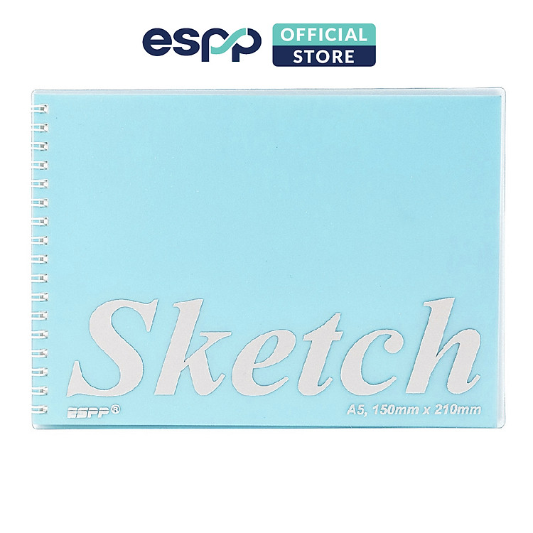 Vỡ Vẽ Khổ Giấy A5 (21x14.8cm) - Xanh Lá/Hồng - Ảnh 2