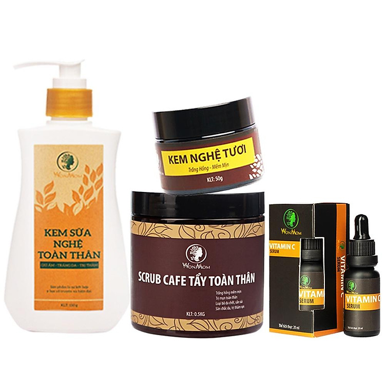 Mua tại Lazada: Bộ trắng da mặt và body Wonmom Chính hãng, giá tốt