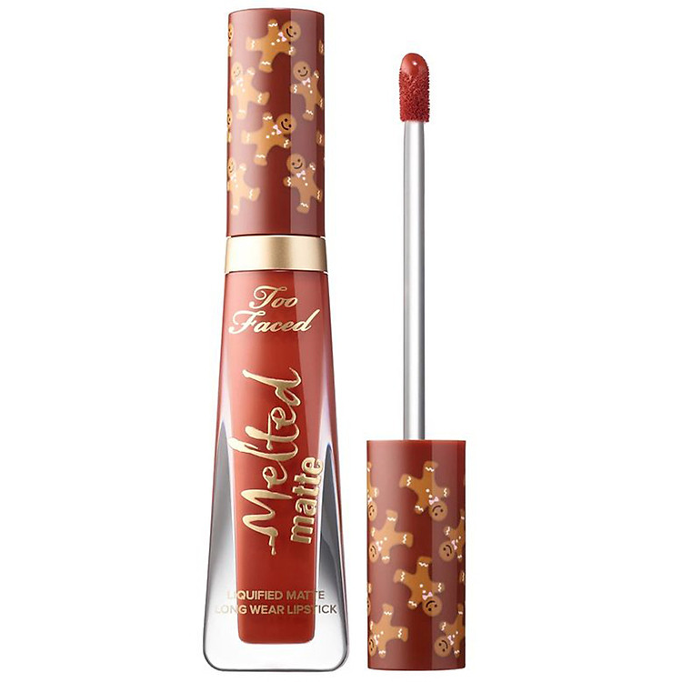 Son Kem Lì Son Too Faced Melted Matte Liquified Matte Long Wear Lipstick Gingerbread Girl Limited Edition 7ml
