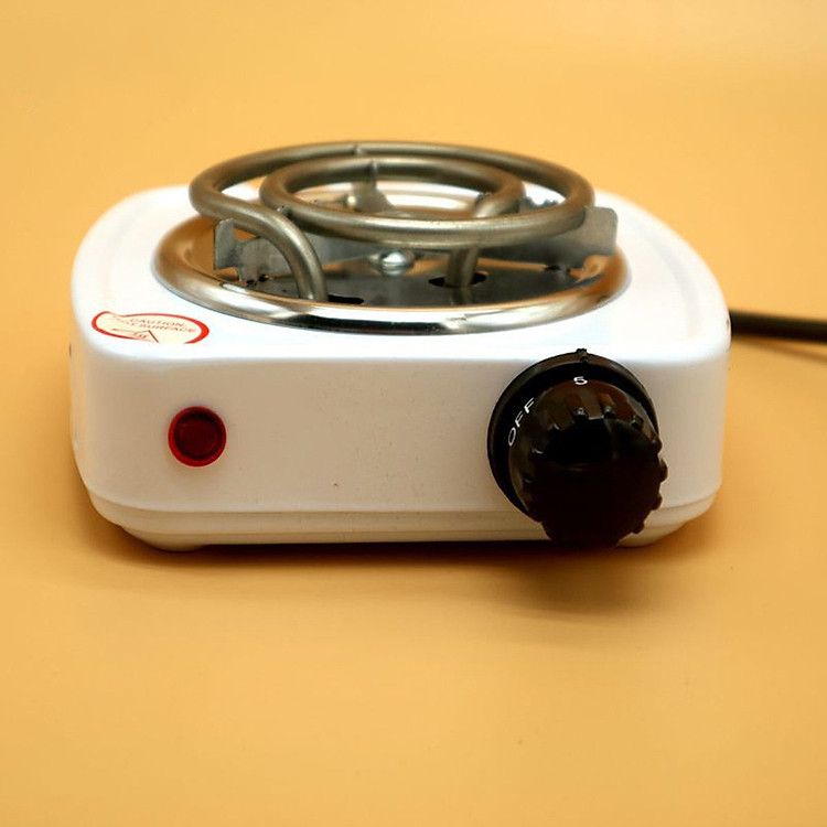 Điện Mini Bếp Lò Nướng Điện Đa Năng Nhỏ 500W Bếp Điện Gia Dụng Nấu Ăn Cho Gia Đình Làm Nóng Cà Phê Phích Cắm Eu