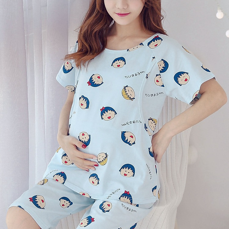 Bộ đồ sau sinh cho con bú