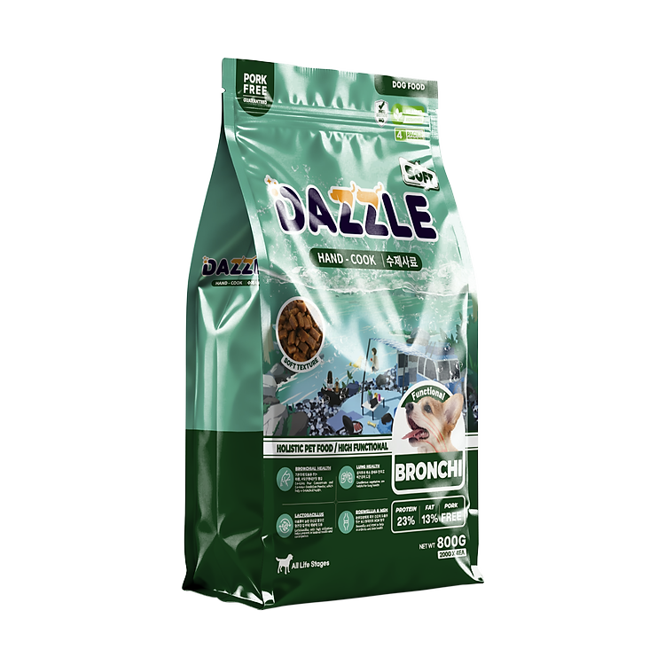 Thức ăn mềm cho chó Dazzle hỗ trợ hô hấp / chảy nước mắt 800G