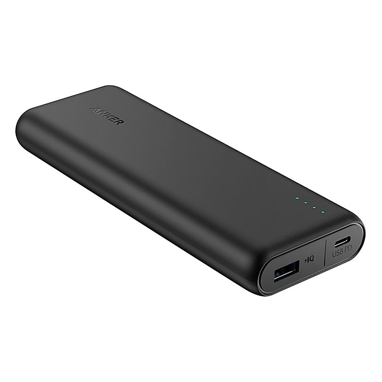 Pin Sạc Dự Phòng Anker PowerCore Speed 20000mAh / 20100mAh Tích Hợp Cổng USB Type-C Hỗ Trợ Power Delivery PD - A1275011 - Hàng Chính Hãng