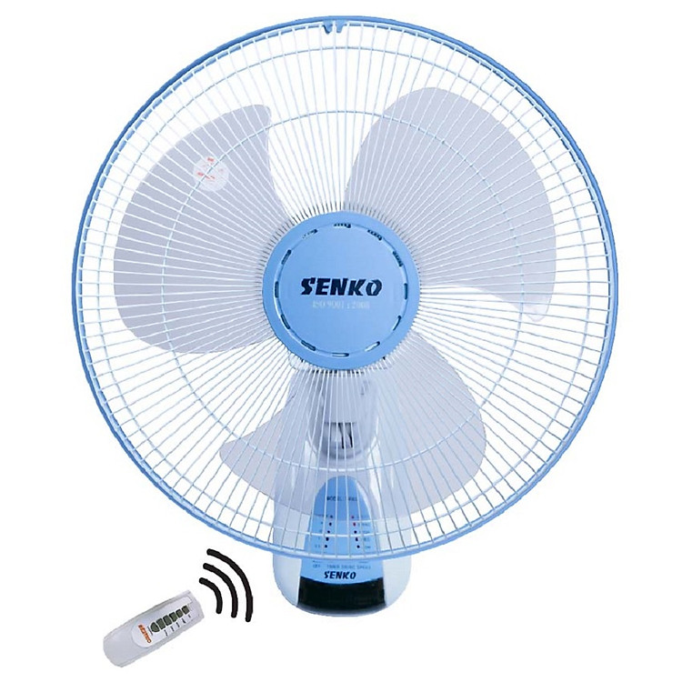 Quạt Treo Tường Senko Có Remote TR1628 - Giao Màu Ngẫu Nhiên - Hàng Chính Hãng