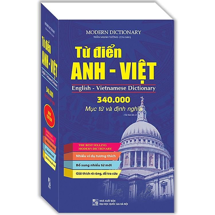 Từ Điển Anh - Việt 340.000 Mục Từ Và Định Nghĩa (Tái Bản 2)