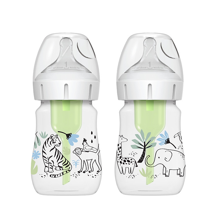 Mua tại Tiki: Combo 2 bình sữa Dr Brown's 150ml Chính hãng, giá tốt