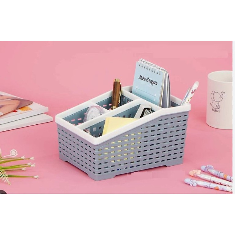 Khay tiện ích 4 ngăn lớn nhựa Việt Nhật - Ảnh 3