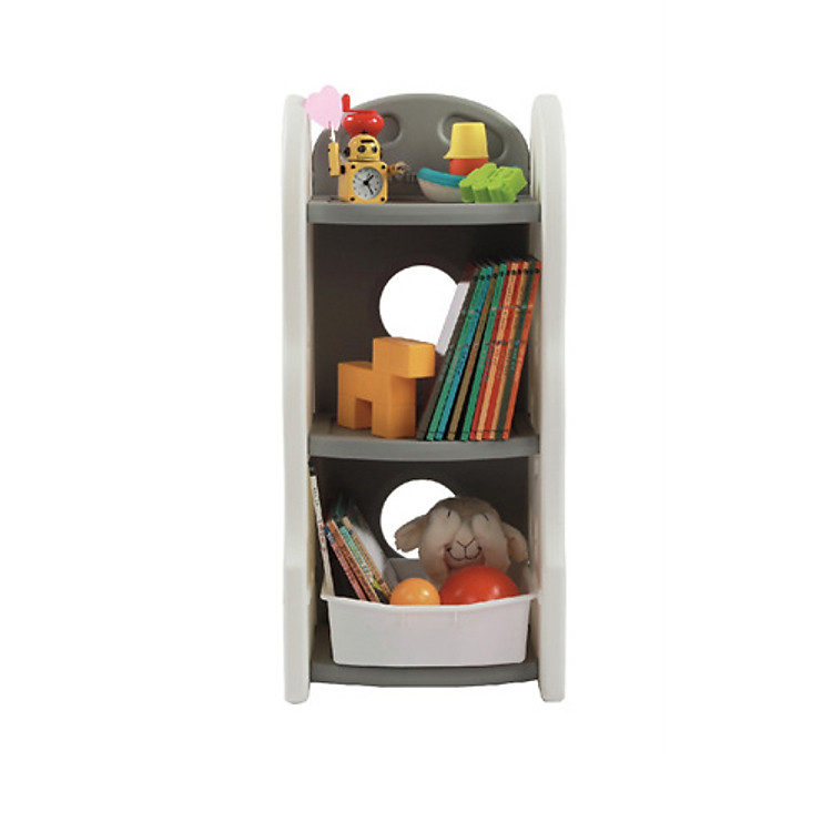 Kệ Đựng Đồ Chơi Kiêm Giá Sách Cho Bé (Sense Good Storage 2) Edu.play Hàn Quốc