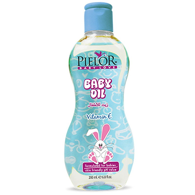 Dầu mát xa cho em bé và người lớn Pielor 200ml