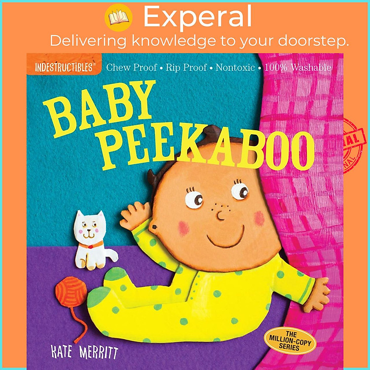 Sách - Indestructibles: Baby Peekaboo : Chew Proof * Rip Proof * Nontoxic by Workman Publishing (US edition, paperback)