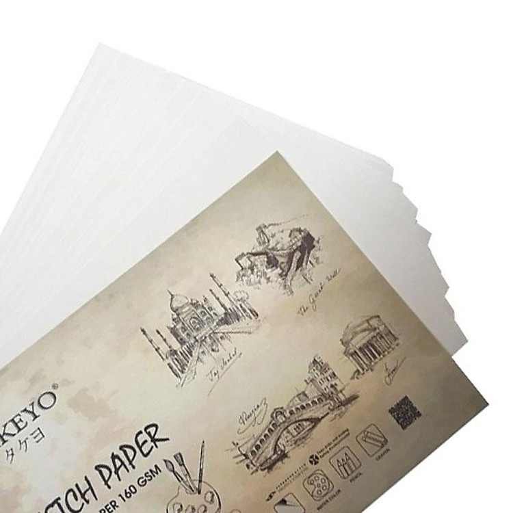 Giấy Vẽ A4 Takeyo (20 tờ) - Ảnh 4
