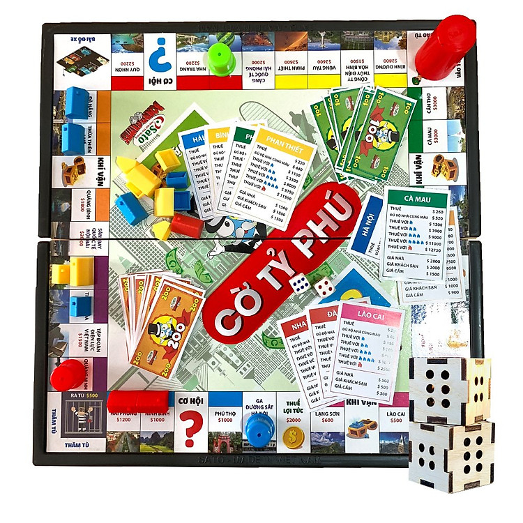 Mua Bộ Chơi Cờ Tỷ Phú Việt Nam Chính hãng Giá rẻ