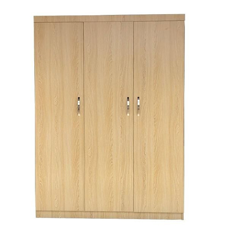 Tủ Áo Gỗ MDF 3 Cánh Melamine Màu Lim