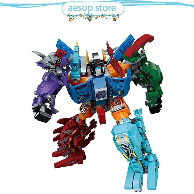 Mua Hộp đồ chơi lắp ráp Robot Khủng long Chính hãng Tiết kiệm