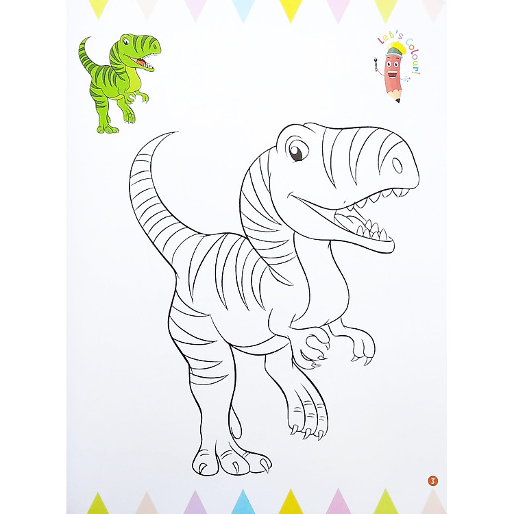 It’s My First Dinosaurs Colouring Book - Ảnh 5