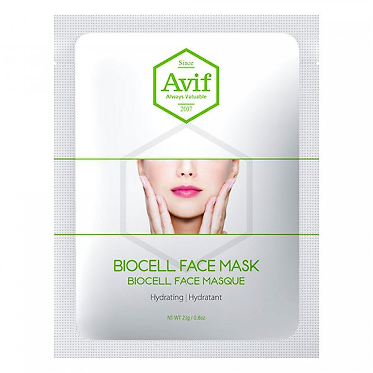 Mặt nạ Avif biocell dưỡng ẩm da chuyên sâu - Avif biocell hydrating face mask