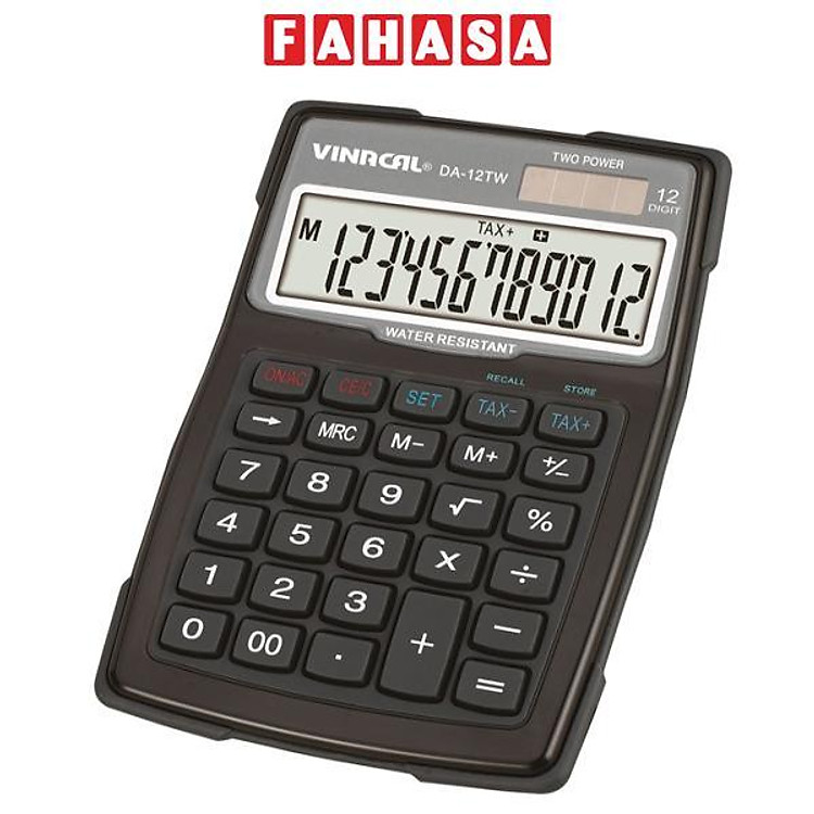 Máy Tính Vinacal DA-12TW – Màu Đen