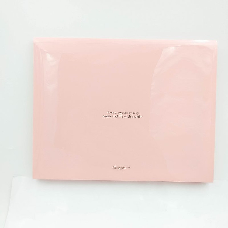 File Mặt Cười A4 A9034 (Màu Hồng) - Ảnh 2