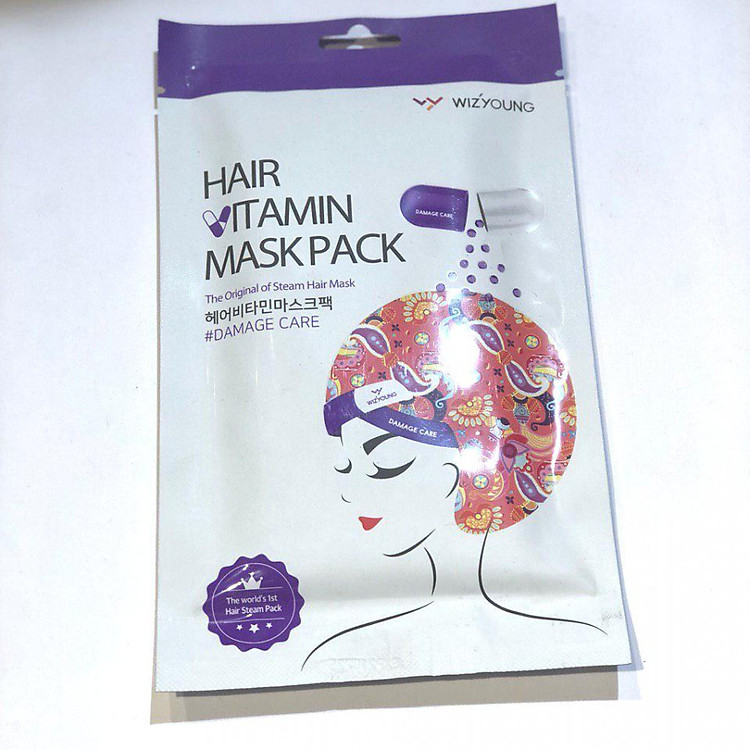 Mặt nạ cho tóc hư tổn Wizyoung Hair Vitamin Mask Pack Damage Care (40g)